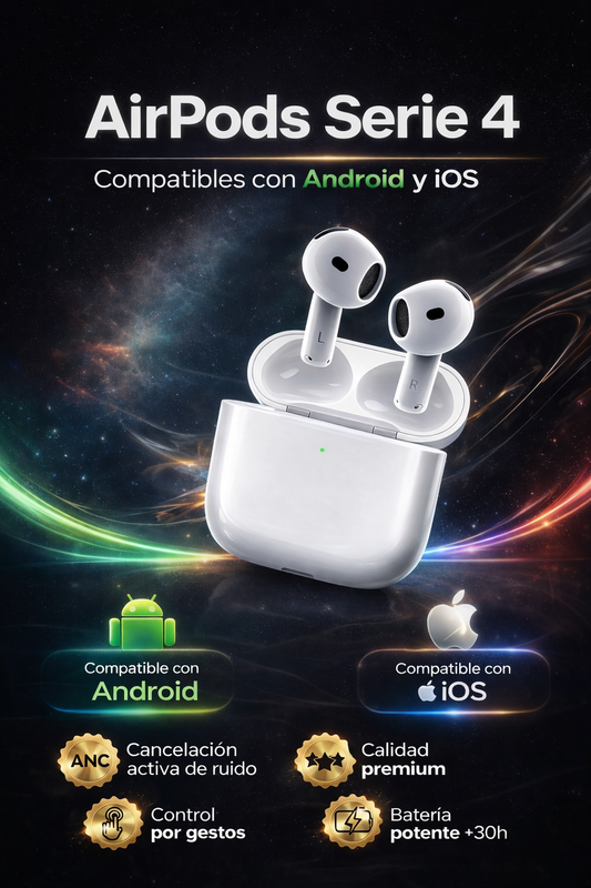 Audífonos Serie 4 Lleva tu música a otro nivel!