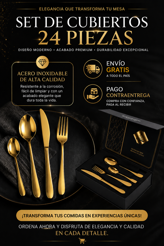 Elegancia que transforma tu mesa